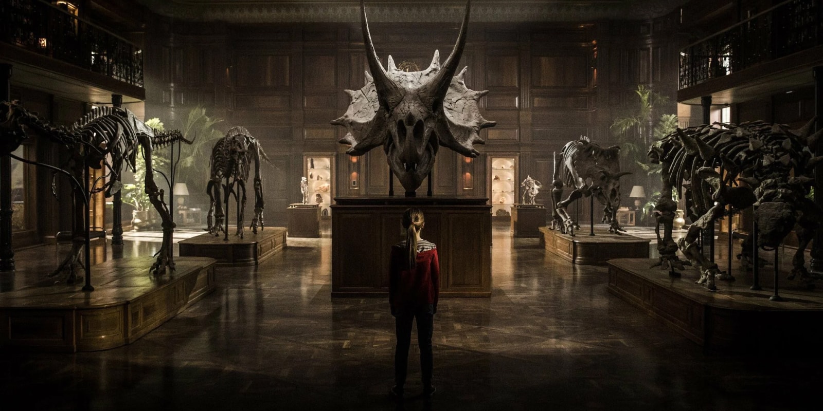 Музей динозавров, фильм Мир Юрского периода 2